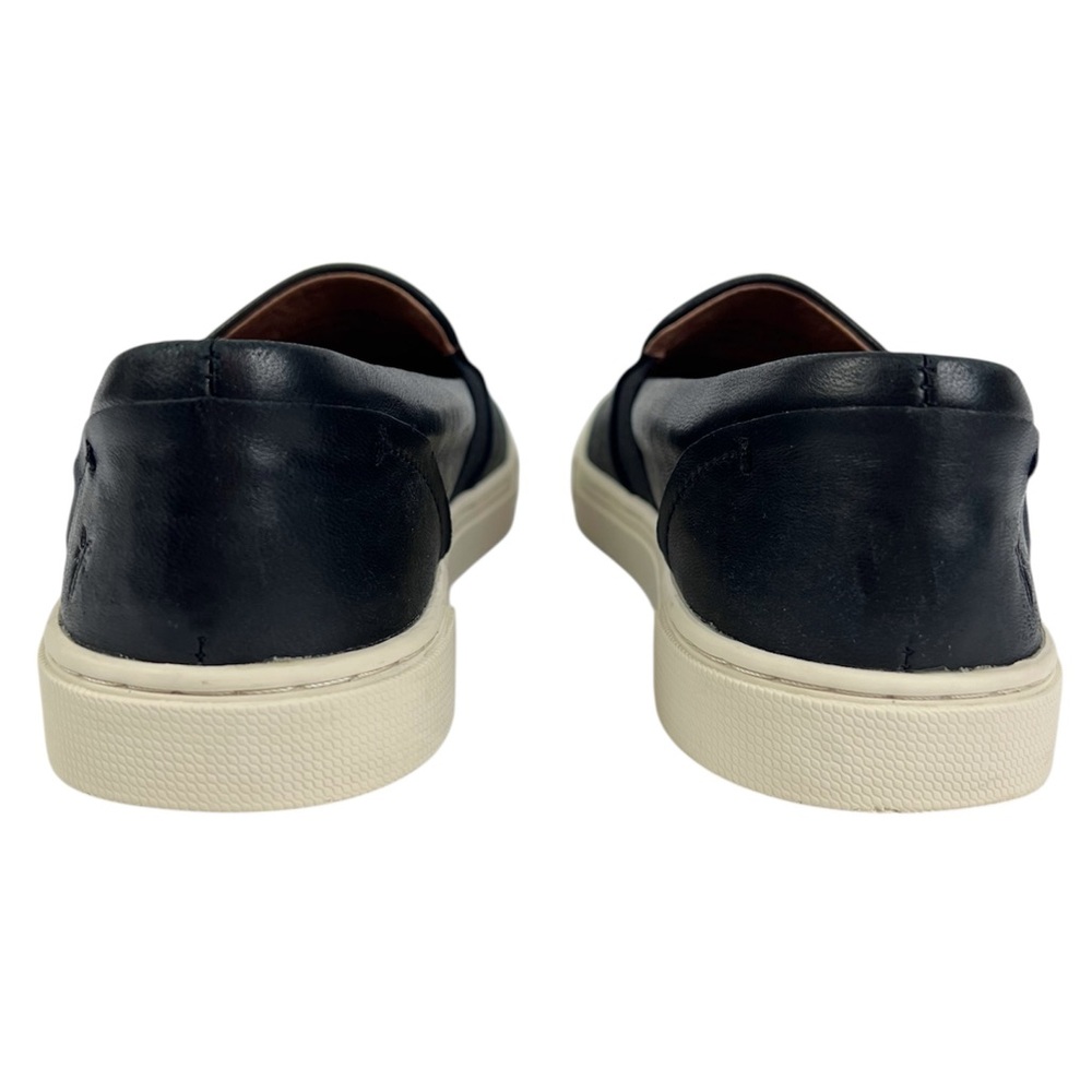 Frye Women's Ivy Black Leather Slip On Sneakers Casual Shoes Size 6.5 - Picture 6 of 9